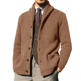 Cardigan homme pour l'hiver, pratique et chaleureu