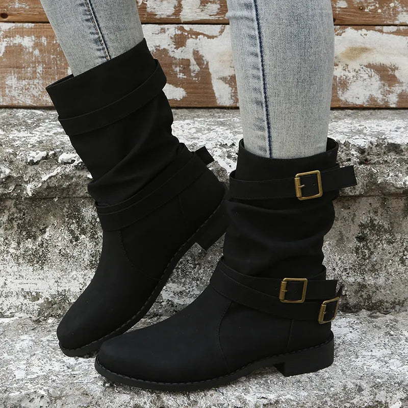 Bottes Élégantes avec Support pour Femme – Confort au Quotidien