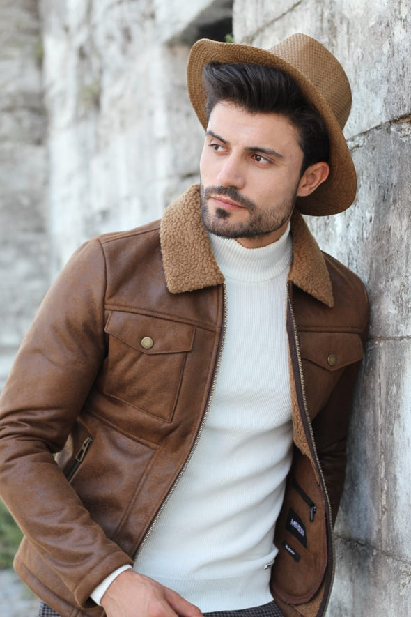 Veste Décontractée pour Homme avec Col Classique et Élégant