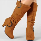 Bottes pour femme avec talon – conception élégant et sophistiqué