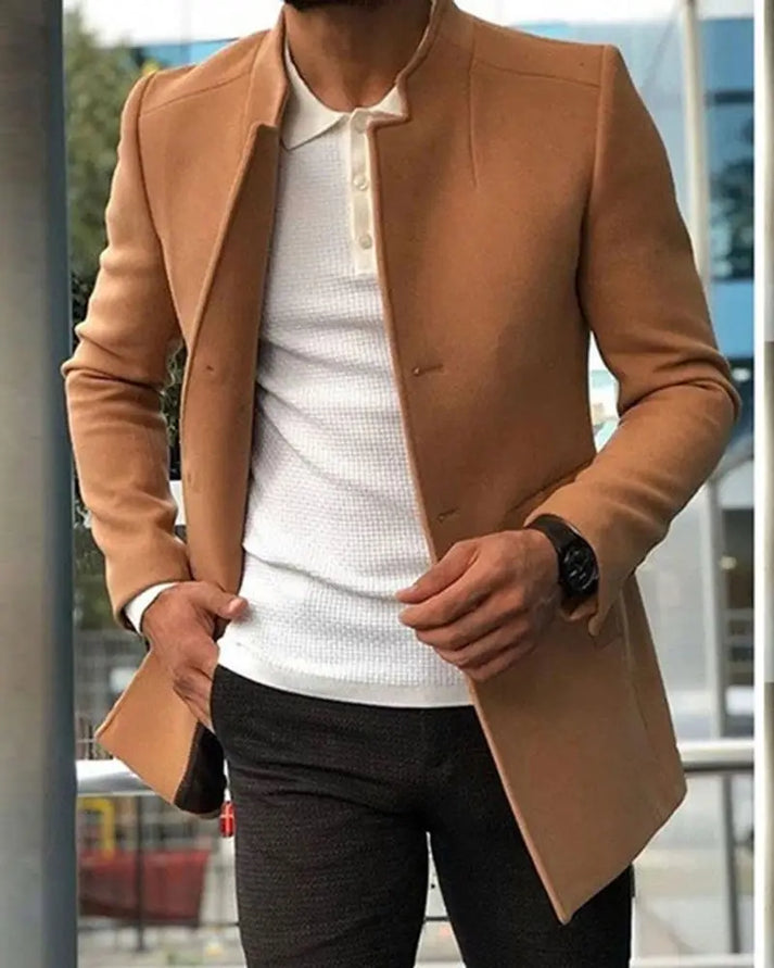 Manteau Homme de Luxe pour Hiver avec Confort et Élégance