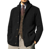 Cardigan homme pour l'hiver, pratique et chaleureu