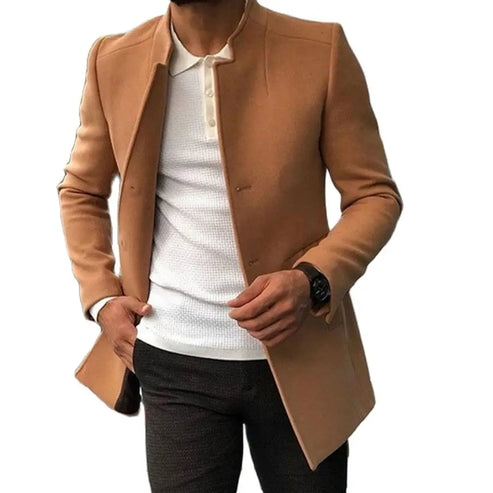 Manteau Homme de Luxe pour Hiver avec Confort et Élégance