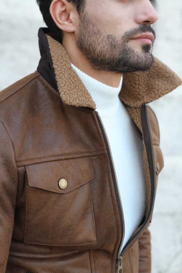 Veste Décontractée pour Homme avec Col Classique et Élégant