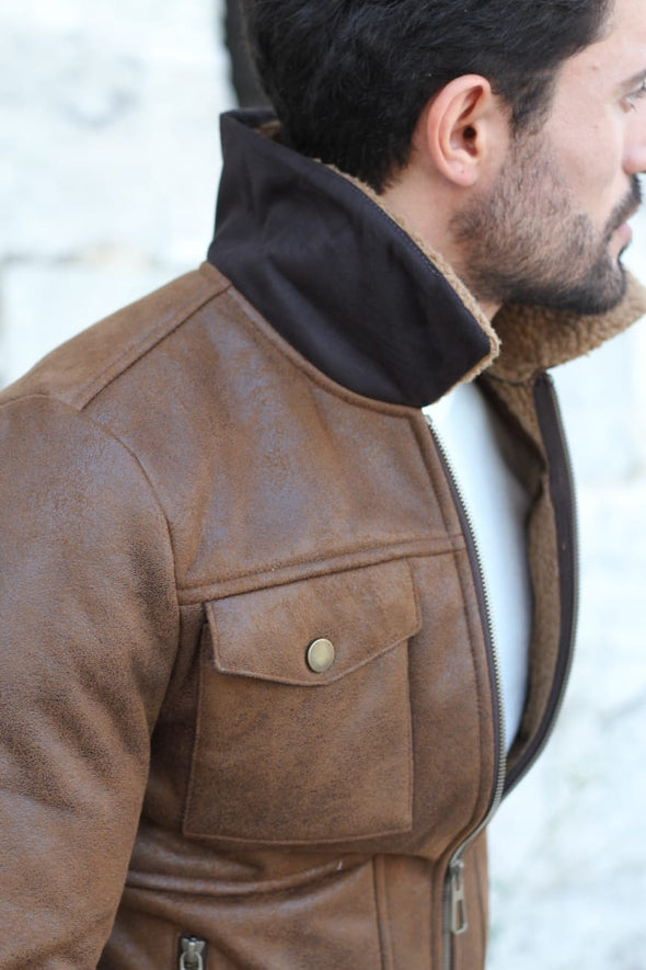 Veste Décontractée pour Homme avec Col Classique et Élégant