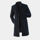 Manteau Élégant pour Homme avec Col en V – allure Classique et Tendance