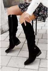 Bottes Genou pour Femmes, Style Classique et Confortable