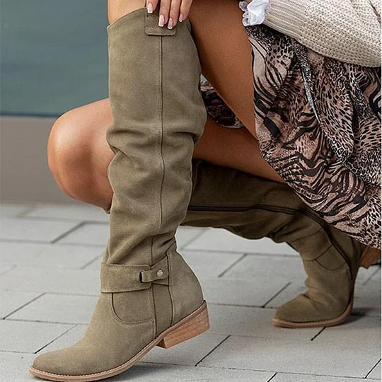 Bottes Genou pour Femmes, Style Classique et Confortable