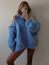 Pull Femme Col Roulé Douillet et Chic, Parfait pour la Saison